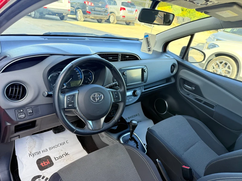 Toyota Yaris 1.5* HYBRID* AВТОМАТ* FACE* КАМЕРА* НАВИ* ЕВРО6* , снимка 6 - Автомобили и джипове - 51825387