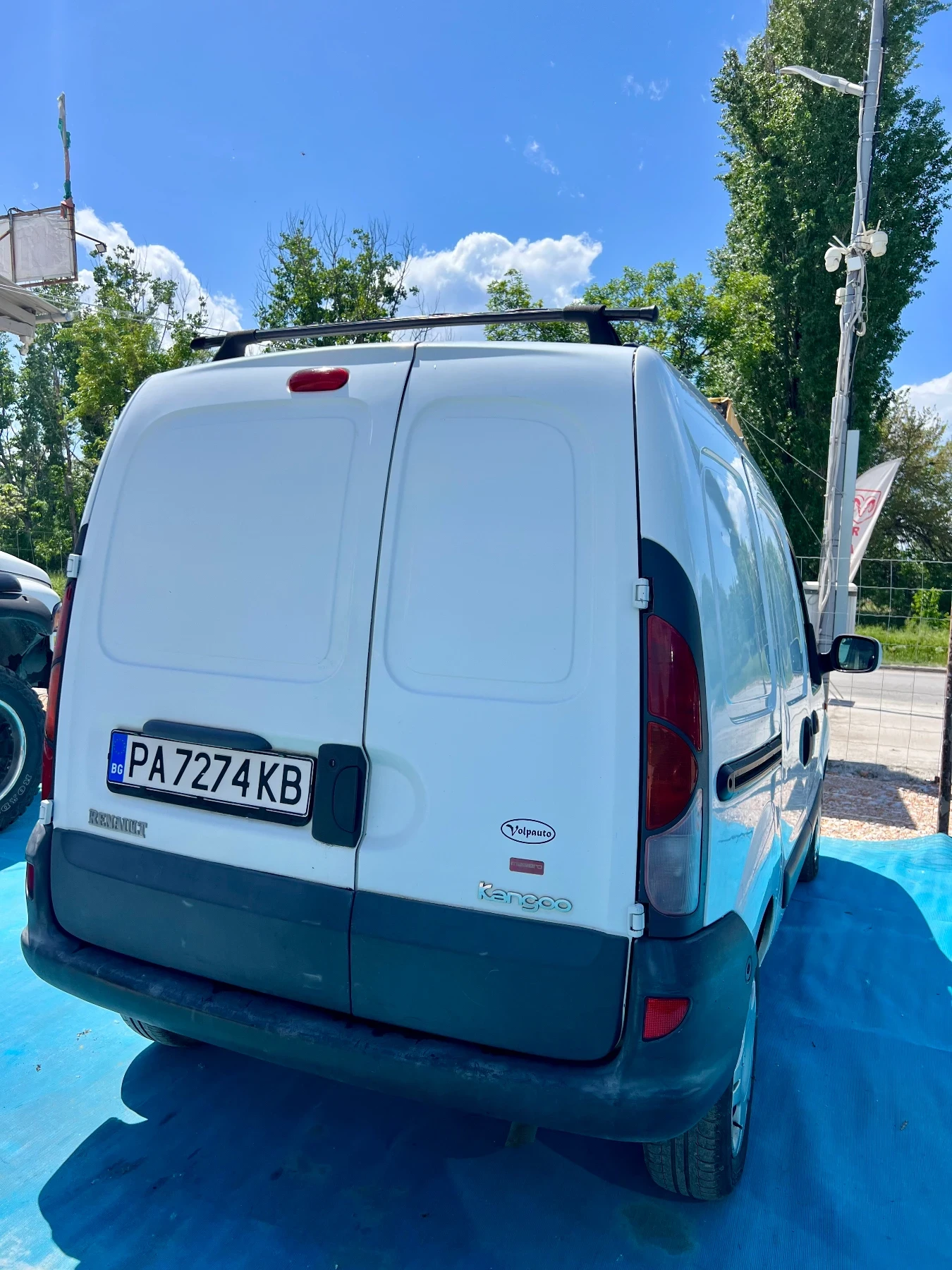 Renault Kangoo 1.9D ПИКАП, снимка 10 - Автомобили и джипове - 54526977