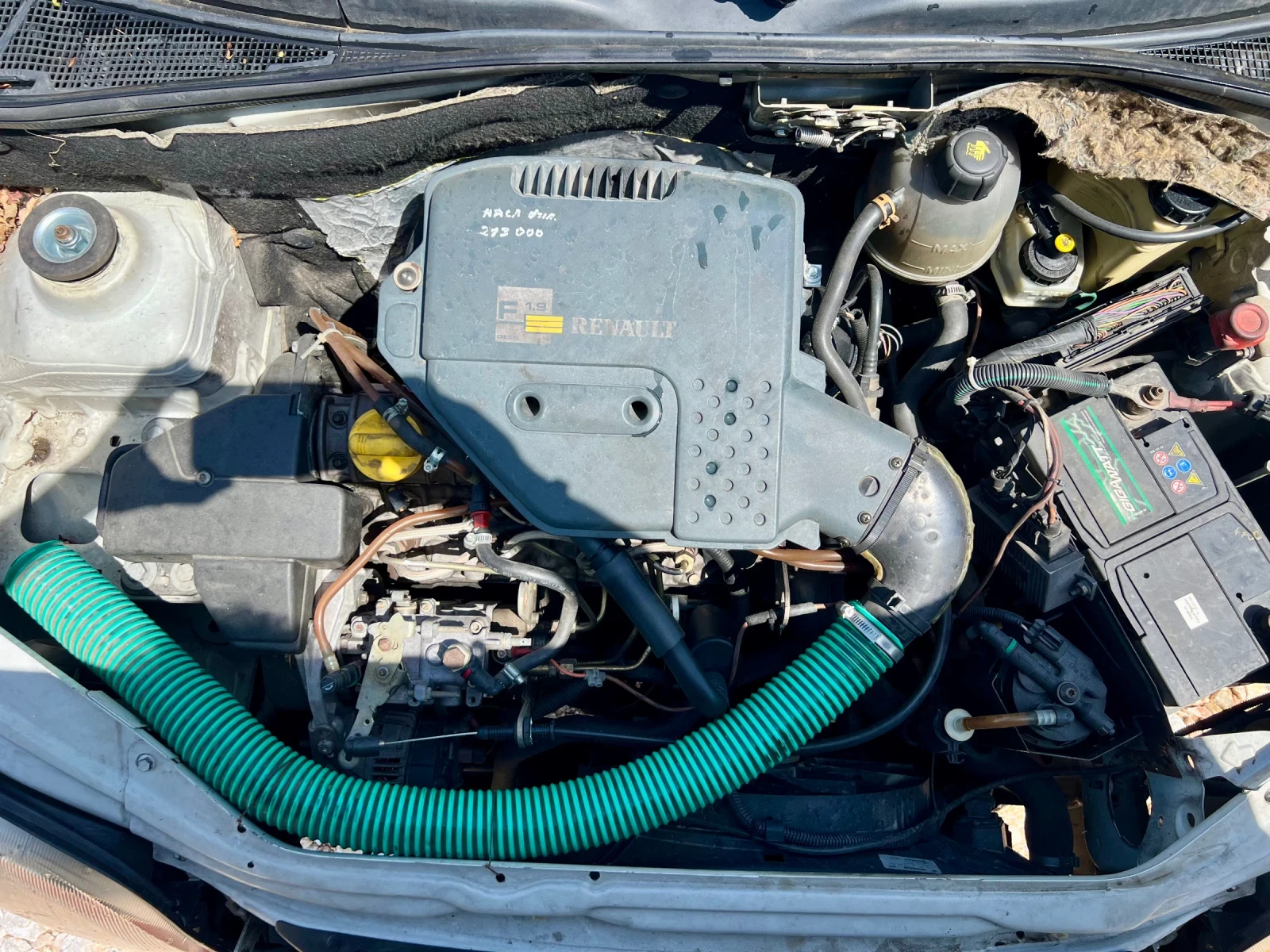 Renault Kangoo 1.9D ПИКАП, снимка 15 - Автомобили и джипове - 54526977
