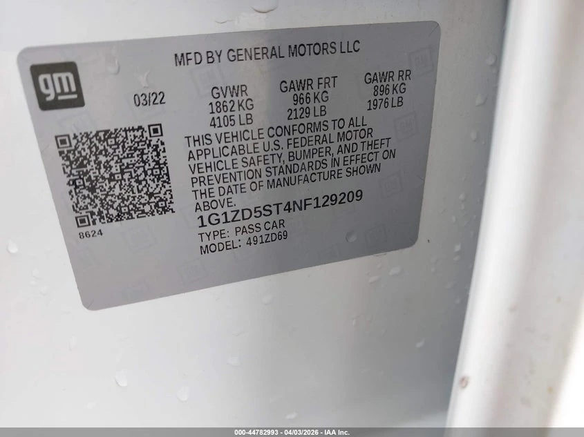 Chevrolet Malibu 1.5L I-4 DI, DOHC, VVT, TURBO, 160HP Front Wheel | Mobile.bg � ����������� 9
