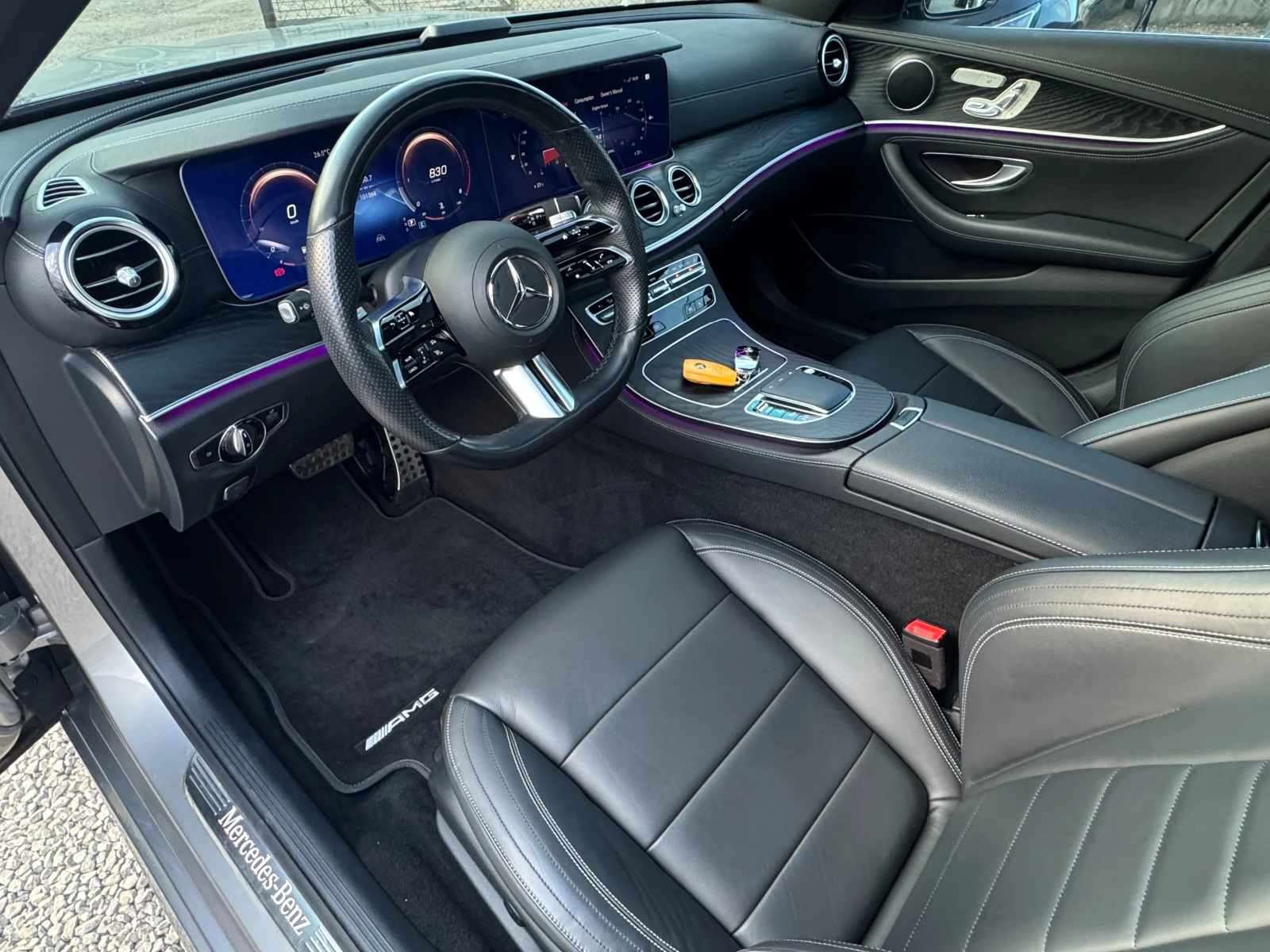 Mercedes-Benz E 220 d 4matic ! AMG Line !, снимка 8 - Автомобили и джипове - 55990995