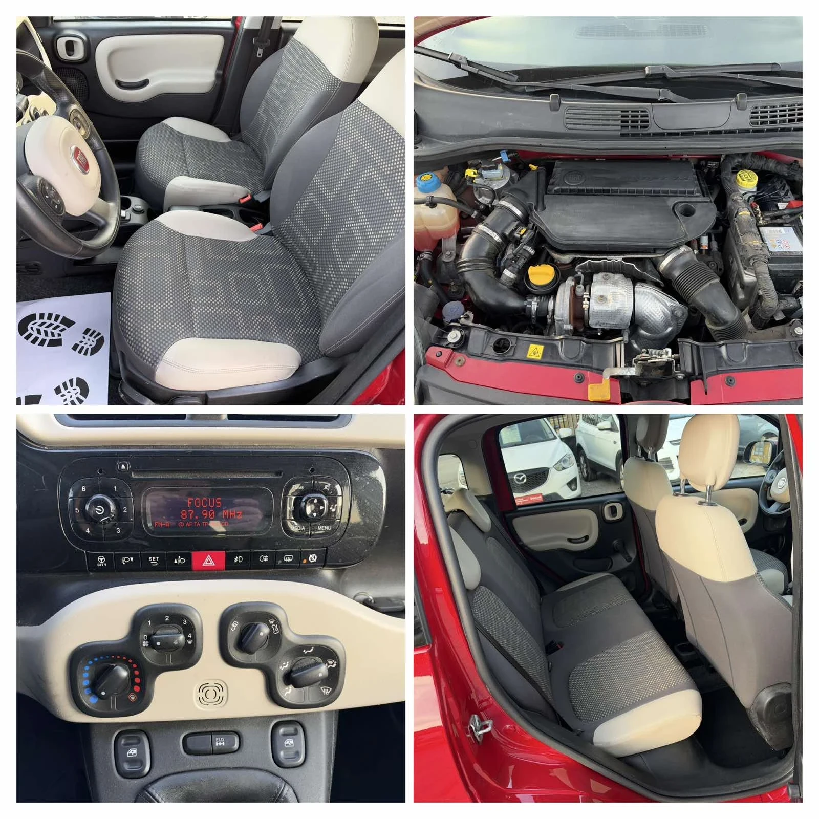 Fiat Panda 1.3 MULTIJET 4x4 , снимка 16 - Автомобили и джипове - 56330387