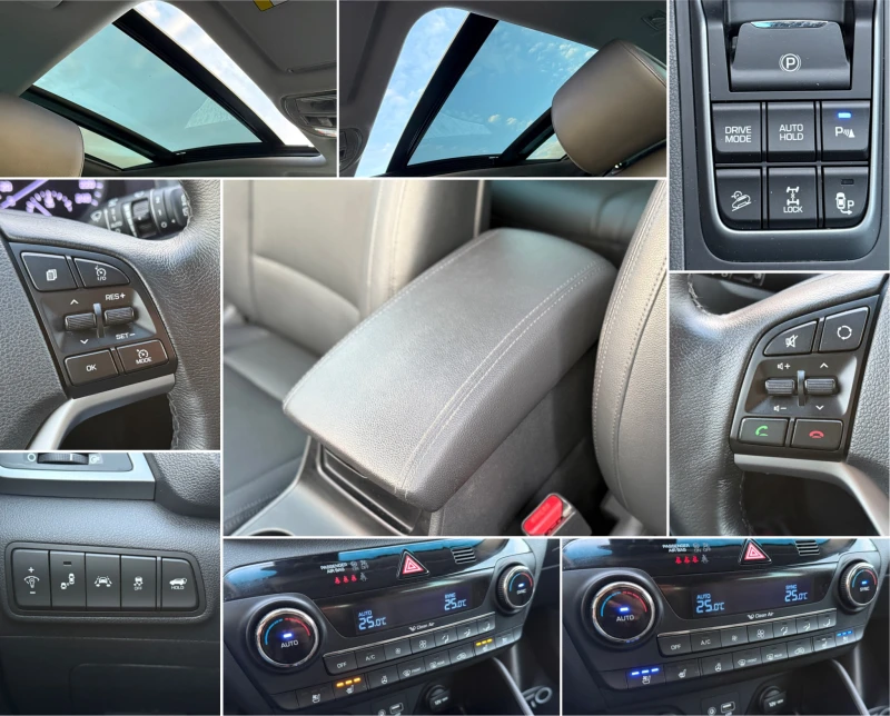 Hyundai Tucson EXCLUSIVE#PANORAMA#OBDUH#PODGREV#INAVI#KOJA#KAMERA, снимка 14 - Автомобили и джипове - 52938170