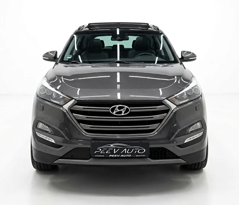 Hyundai Tucson EXCLUSIVE#PANORAMA#OBDUH#PODGREV#INAVI#KOJA#KAMERA, снимка 2 - Автомобили и джипове - 52938170