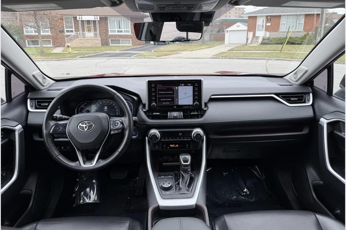 Toyota Rav4 Hybrid Limited * 360 * Обдух * Blind spot * Carfax, снимка 6 - Автомобили и джипове - 54755314