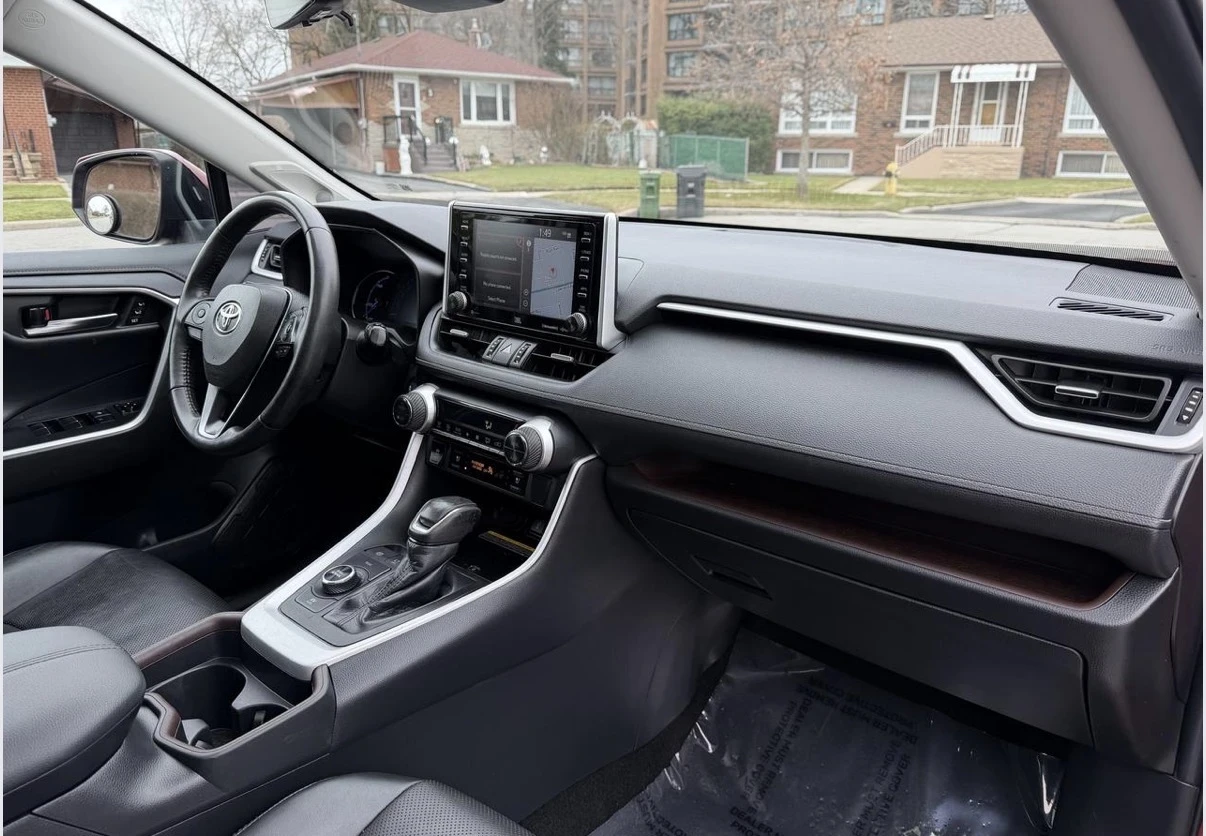 Toyota Rav4 Hybrid Limited * 360 * Обдух * Blind spot * Carfax, снимка 8 - Автомобили и джипове - 54755314