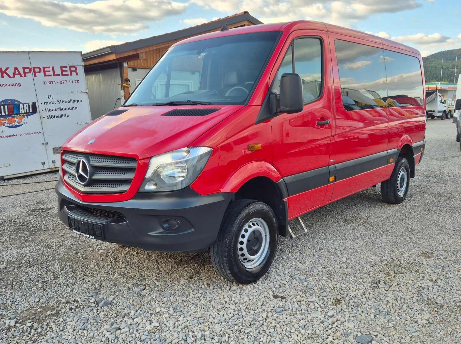 Mercedes-Benz Sprinter 316 * 4X4* 8-Местен* КЛИМА* ШВЕЙЦАРИЯ* 