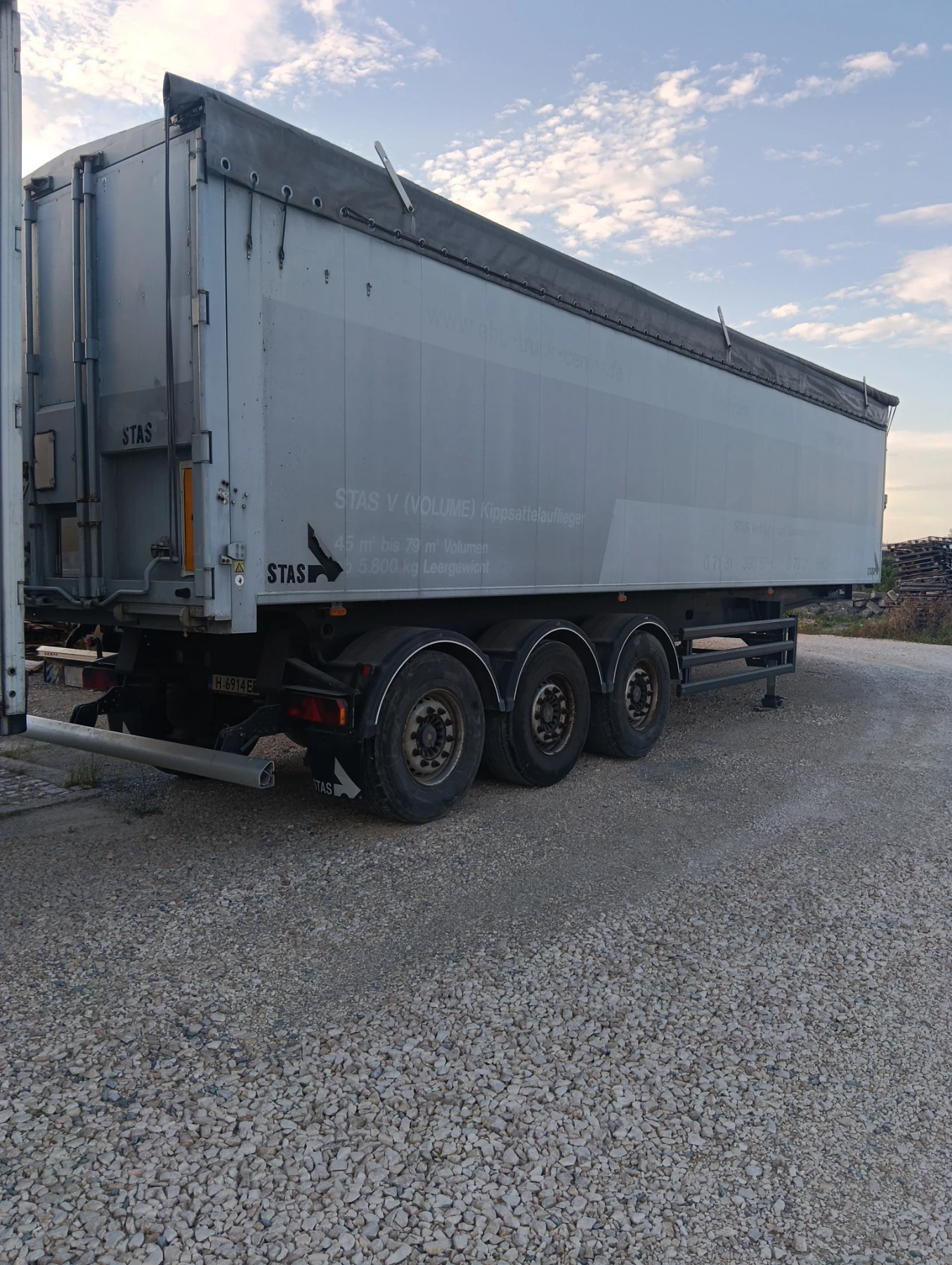 Полуремарке Stas 56куб., снимка 3 - Ремаркета - 55038261