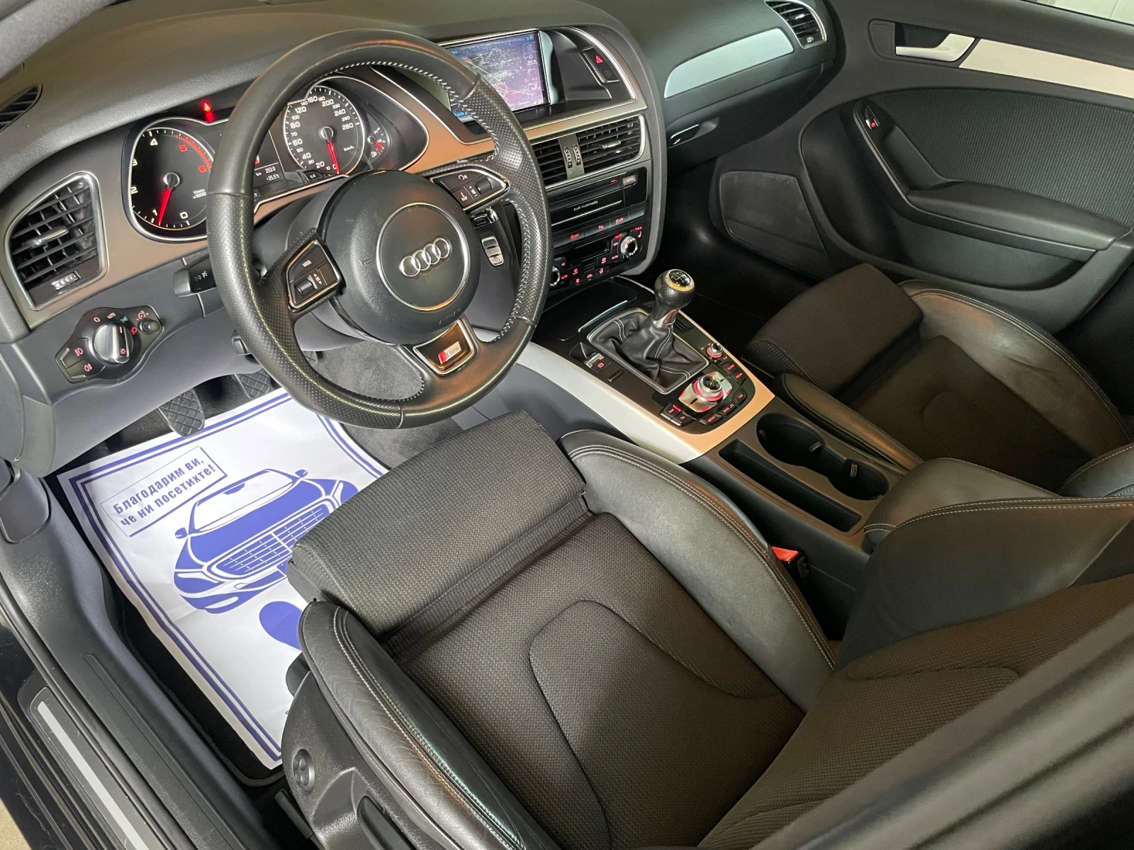 Audi A4 2.0TDI/177/S-line/КОЖА/ЧЕРЕН ТАВАН/NAVi/LED/XENON - изображение 7