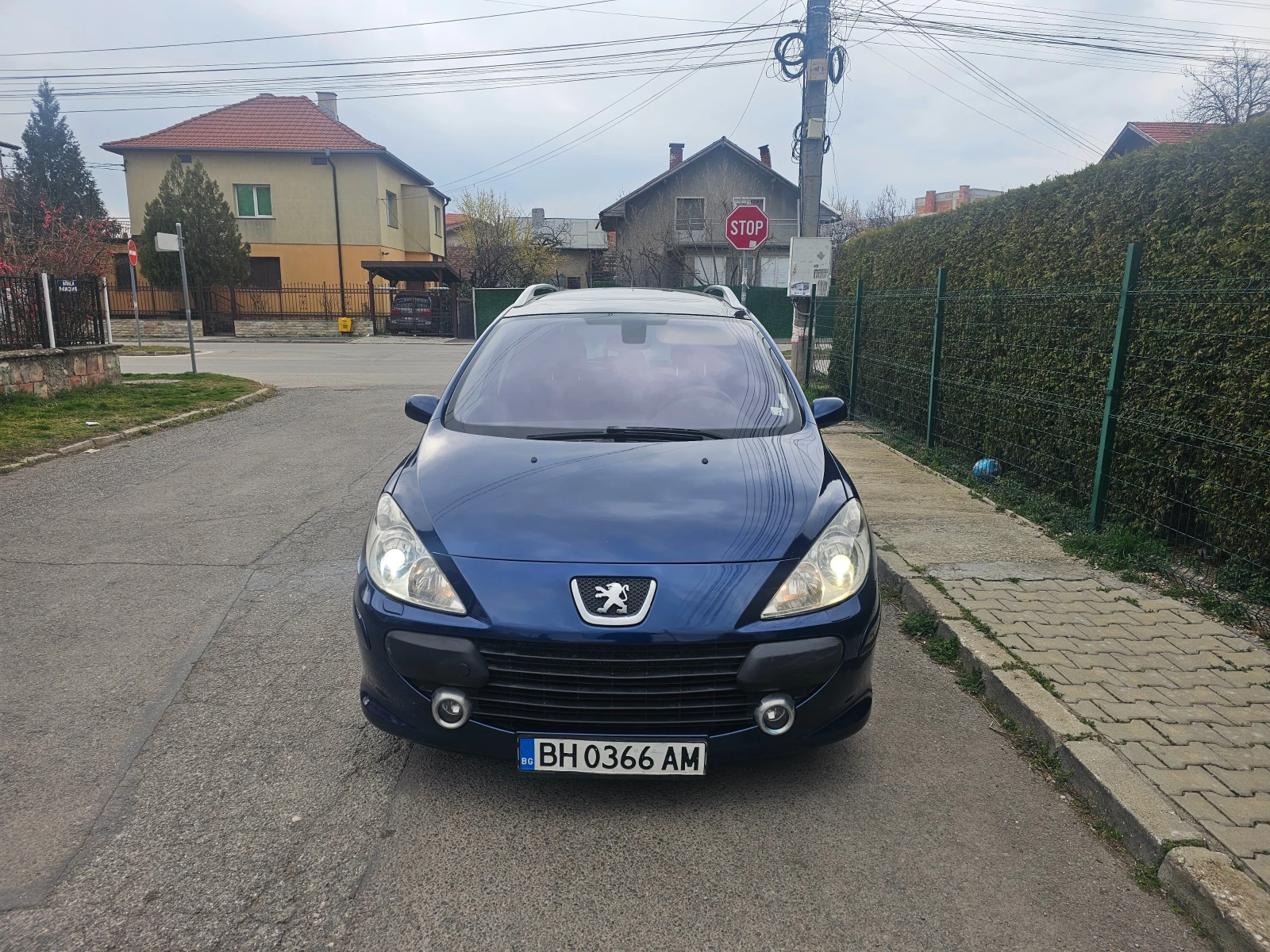 Peugeot 307 Гаражно-Климатр, снимка 13 - Автомобили и джипове - 53991935