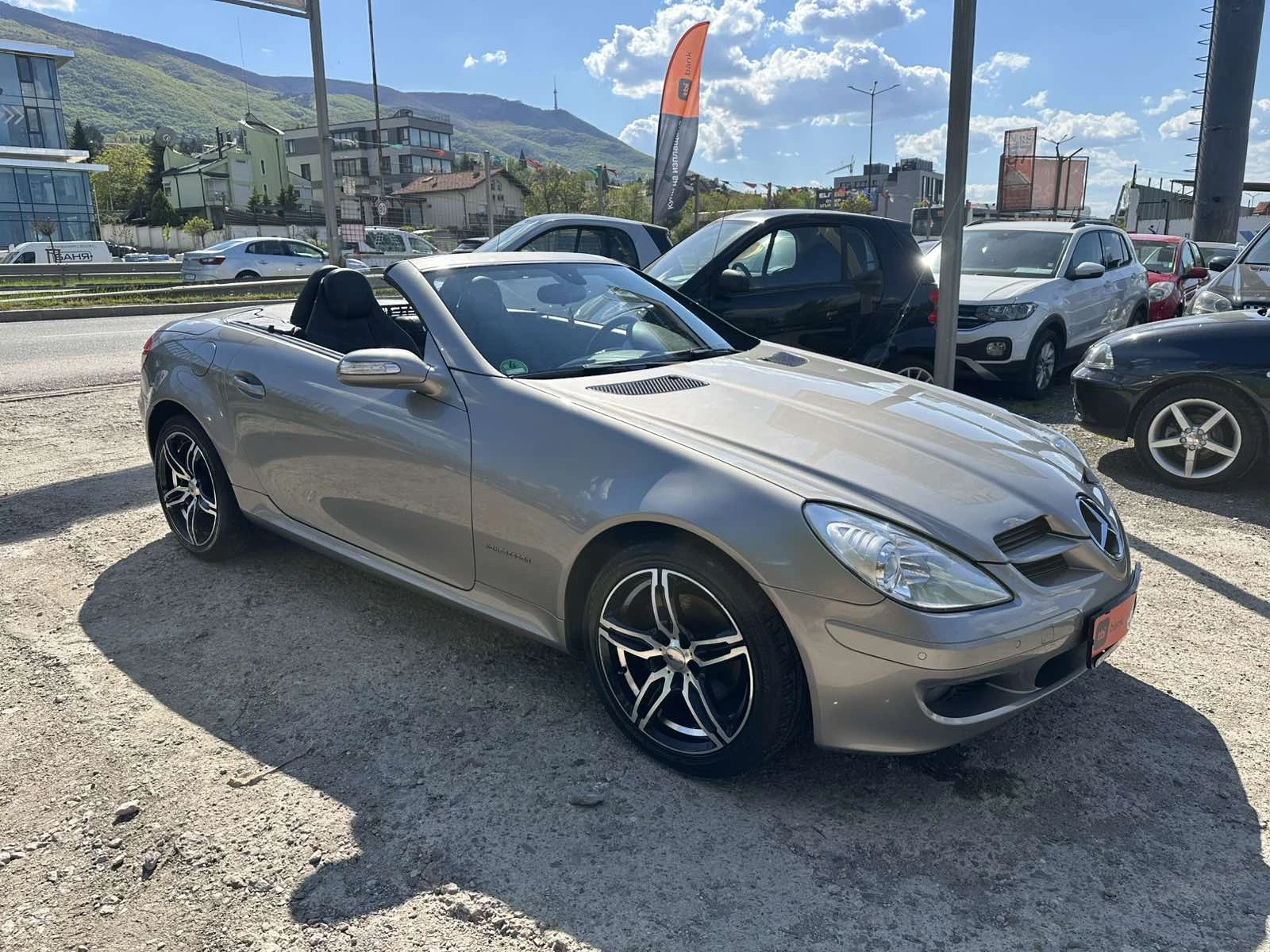 Mercedes-Benz SLK 2.0Kompressor Kабрио Автоматик, снимка 2 - Автомобили и джипове - 54428806