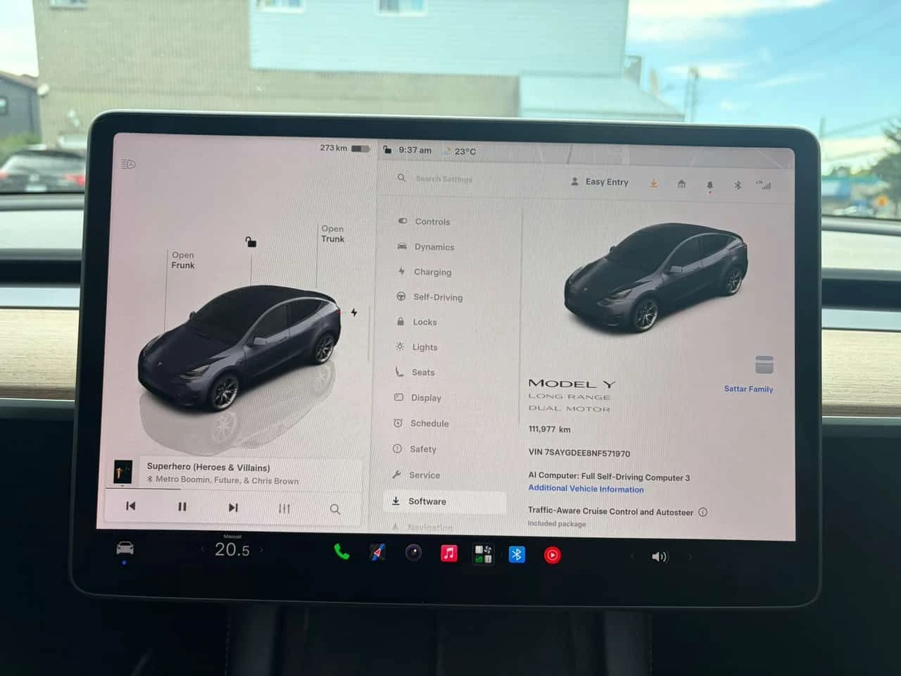 Tesla Model Y Long Range| Panorama| Autopilot| , снимка 12 - Автомобили и джипове - 55057813