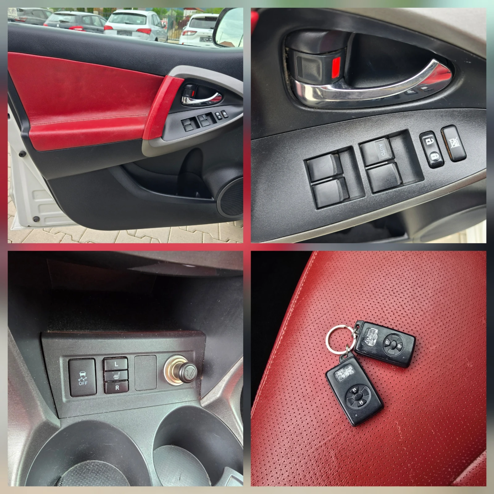 Toyota Rav4 2.2D, 150к.с., 4х4, Подгрев, Камера, Кожа!, снимка 13 - Автомобили и джипове - 54615864