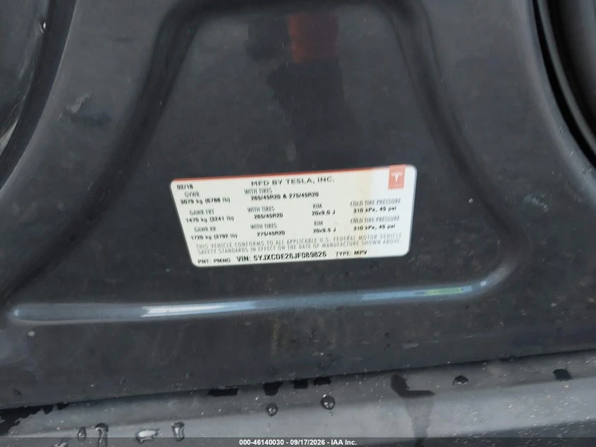 Tesla Model X 100D/75D/P100D, снимка 9 - Автомобили и джипове - 56525924