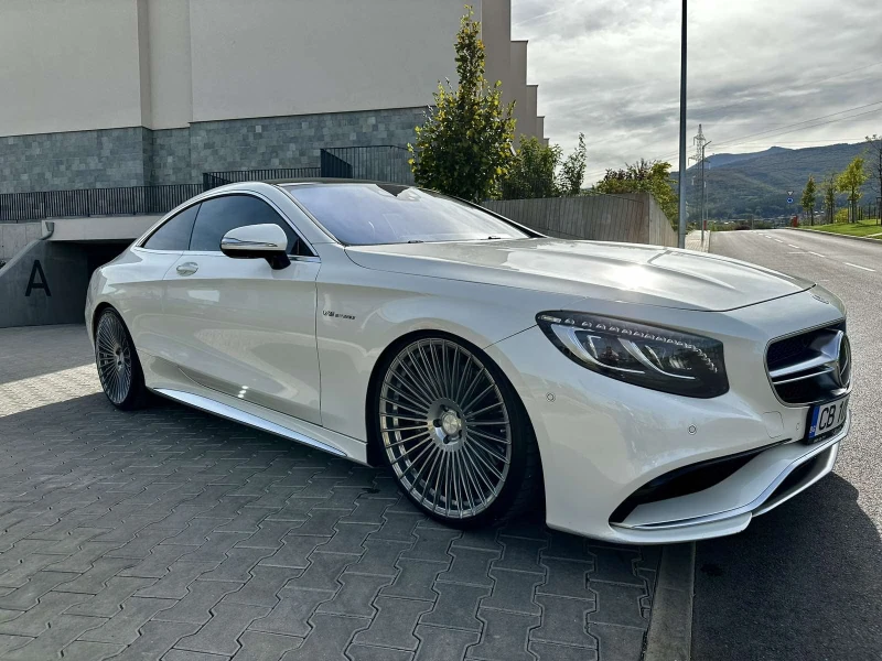 Mercedes-Benz S 63 AMG COUPE SWAROWSKI/ PANORAMA/ FULL, снимка 3 - Автомобили и джипове - 47753695