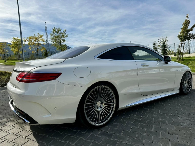 Mercedes-Benz S 63 AMG COUPE SWAROWSKI/ PANORAMA/ FULL, снимка 4 - Автомобили и джипове - 47753695