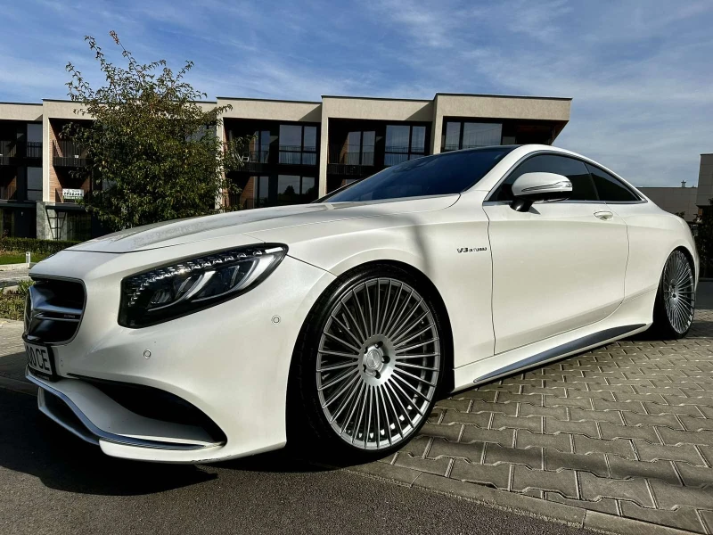 Mercedes-Benz S 63 AMG COUPE SWAROWSKI/ PANORAMA/ FULL, снимка 1 - Автомобили и джипове - 47753695