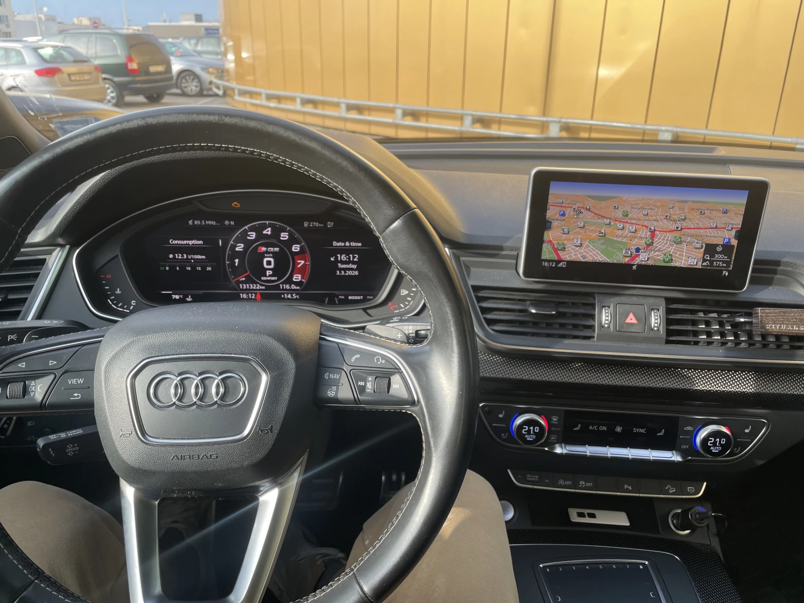 Audi SQ5 ОБДУХВАНЕ, ВЪЗДУХ, BANG&OLUFSEN. МЪРТВА ТОЧКА, снимка 10 - Автомобили и джипове - 53652550