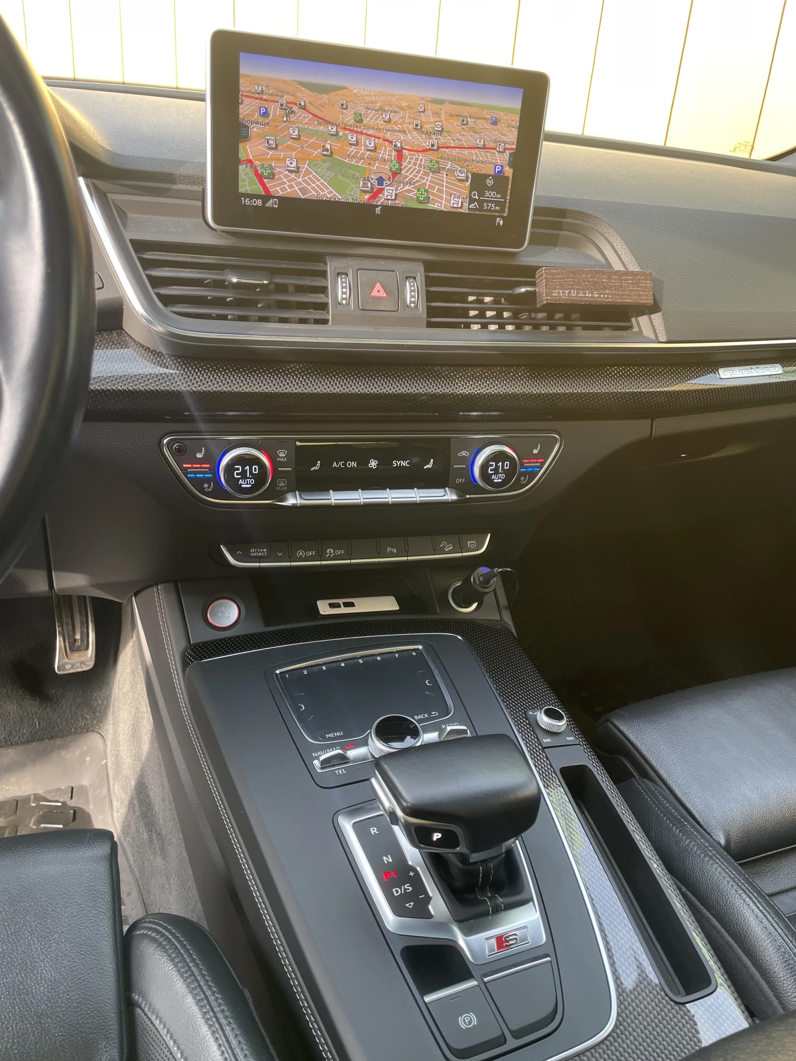 Audi SQ5 ОБДУХВАНЕ, ВЪЗДУХ, BANG&OLUFSEN. МЪРТВА ТОЧКА, снимка 11 - Автомобили и джипове - 53652550