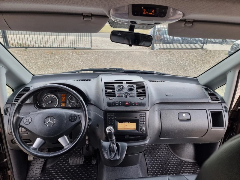 Mercedes-Benz Vito  116cdi 4x4 9места Климатроник, снимка 9 - Бусове и автобуси - 46391118