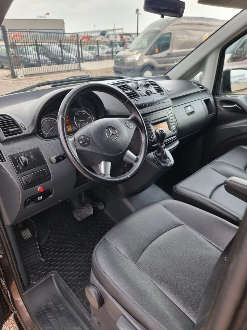 Mercedes-Benz Vito  116cdi 4x4 9места Климатроник, снимка 10 - Бусове и автобуси - 46391118