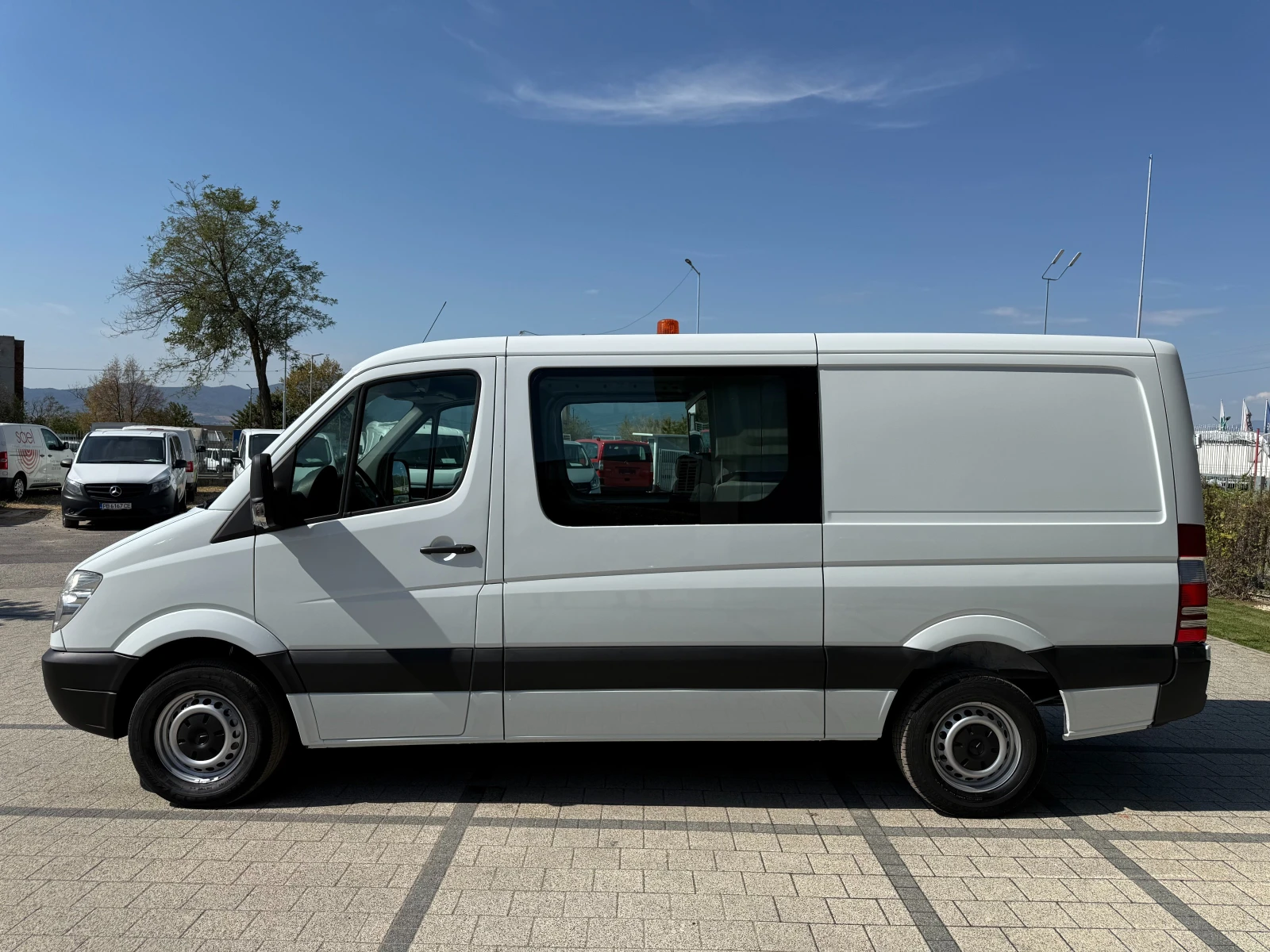 Mercedes-Benz Sprinter 313CDI Товаропътнически 7-местен Клима L2H1 Euro5 , снимка 5 - Бусове и автобуси - 56138688