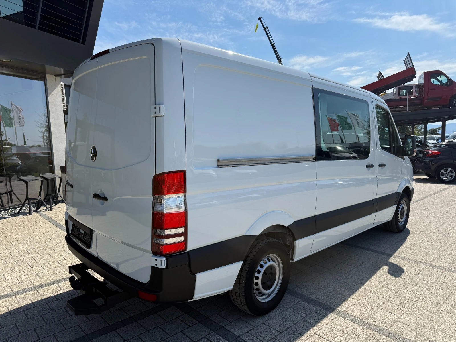 Mercedes-Benz Sprinter 313CDI Товаропътнически 7-местен Клима L2H1 Euro5 , снимка 7 - Бусове и автобуси - 56138688