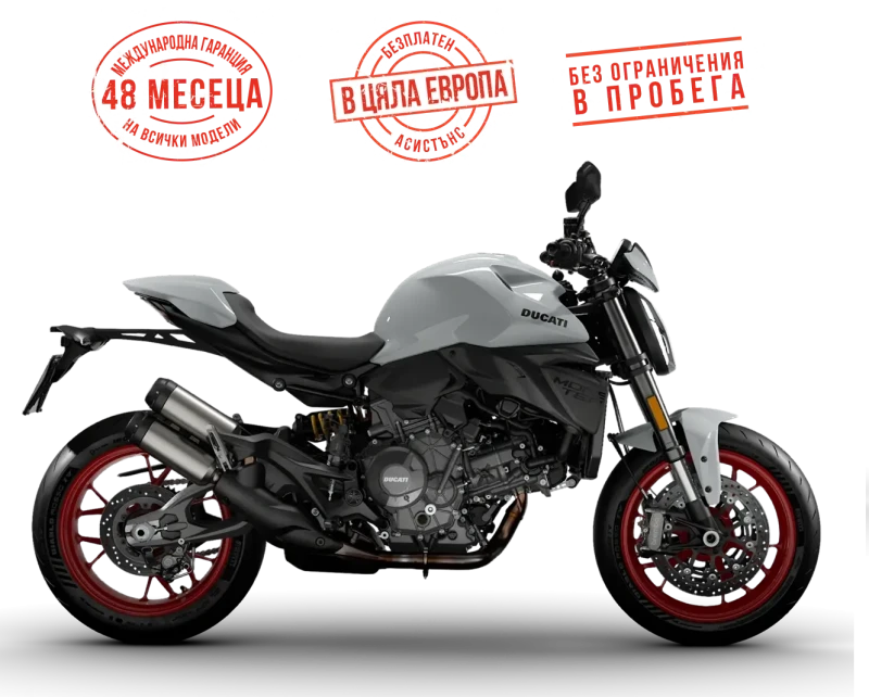 Ducati Monster + ICEBERG WHITE