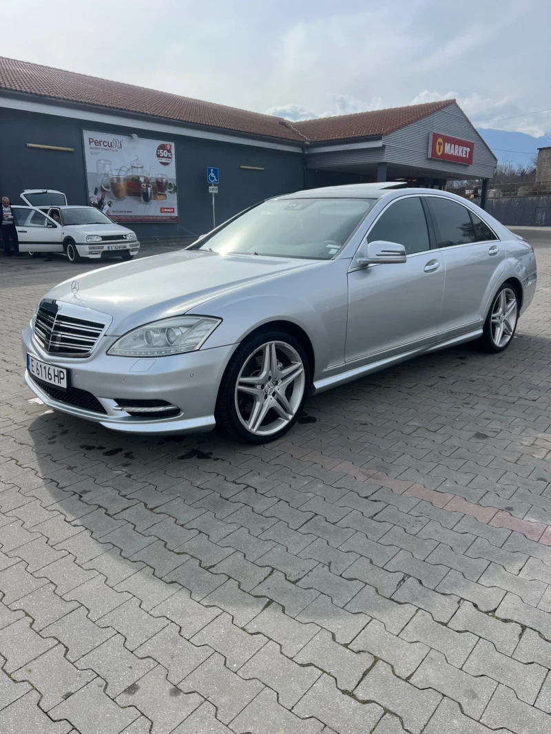 Mercedes-Benz S 350 AMG/ 4Matic/ 3xTV / Massage /DynamicSeats / Лизинг, снимка 1 - Автомобили и джипове - 49518021