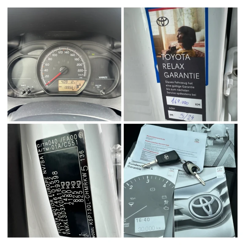 Toyota Yaris 1.0I* FACE* REALNI KM* , снимка 15 - Автомобили и джипове - 49754546