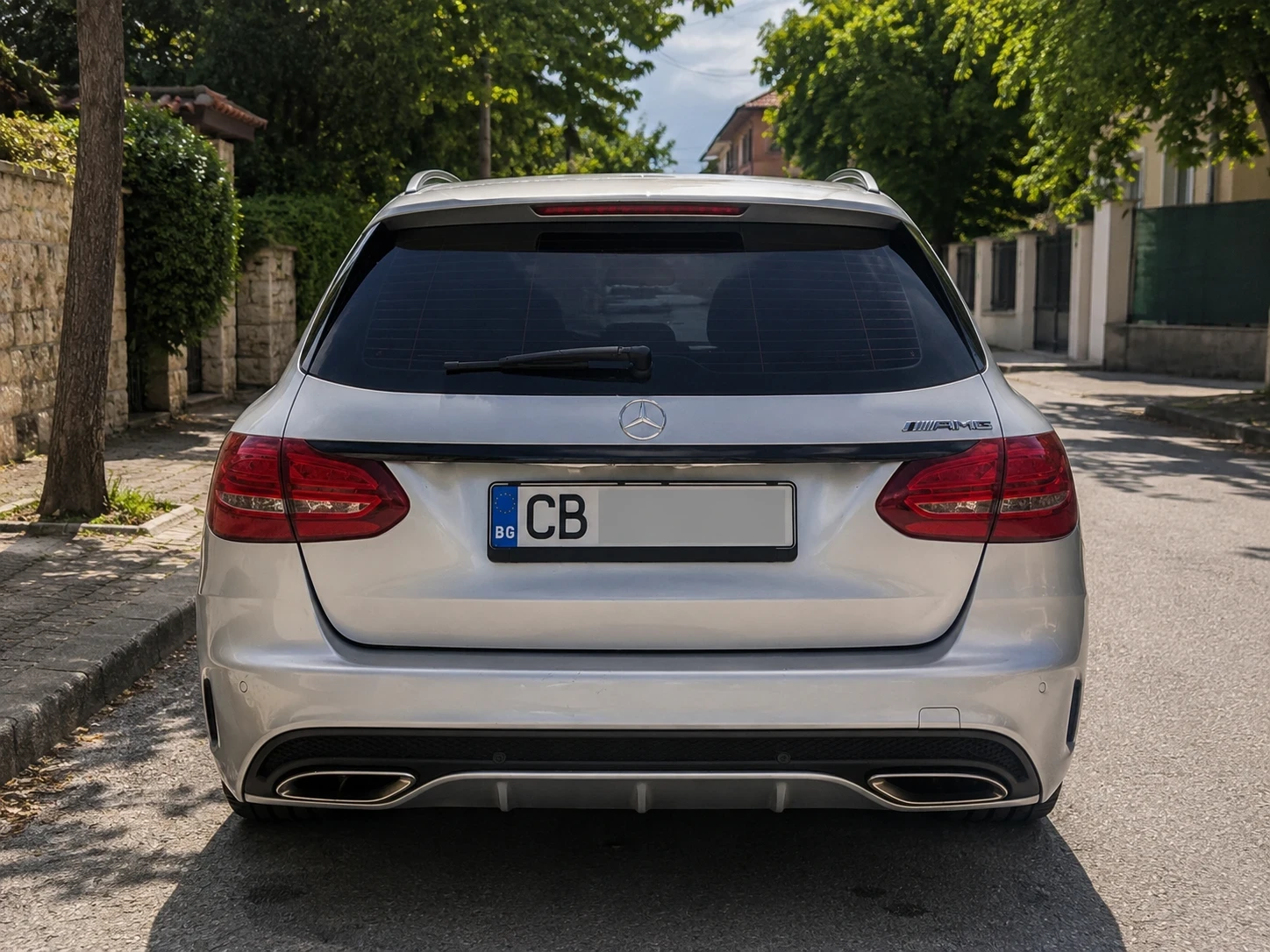 Mercedes-Benz C 180 | 2.0 Turbo | 360 | Burmester | LED | Обслужена, снимка 3 - Автомобили и джипове - 56196397