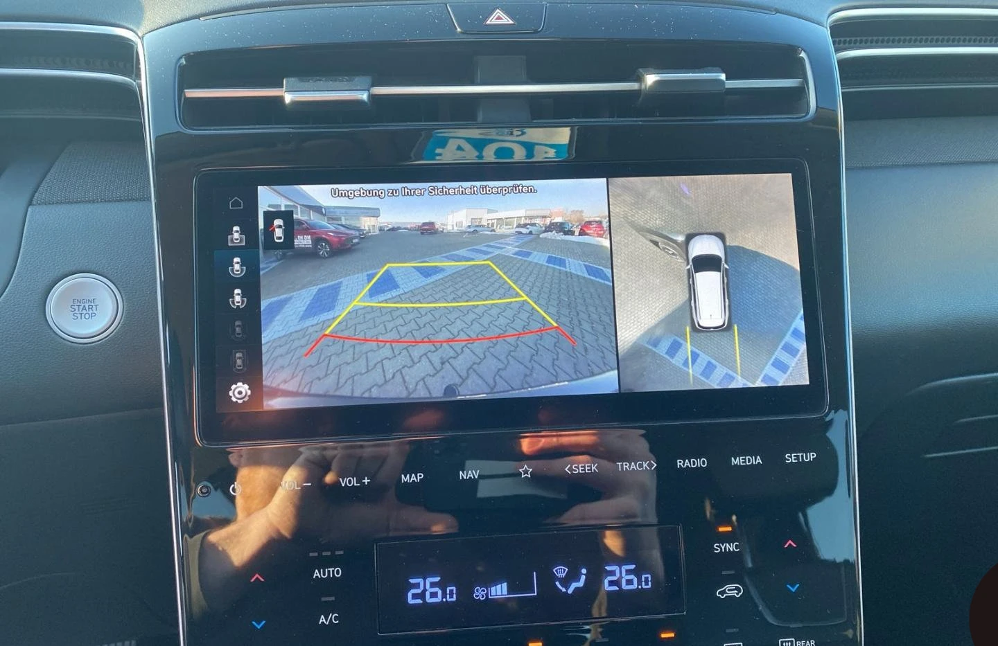 Hyundai Tucson 1.6PHEV/265HP/PRIME/4X4/360/LED/ACC/KRELL/MEM/182z, снимка 15 - Автомобили и джипове - 53894916