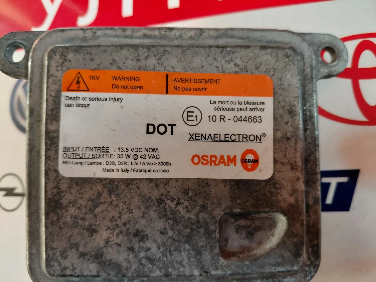 10R044663 Xenon Ballast модул FORD FOCUS III  AA660430072, снимка 2 - Части - 56116387
