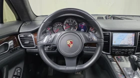 Porsche Panamera 4.8 TURBO* КОЖА* ПОДГРЕВ* ОБДУХВ* ПАНО* , снимка 13