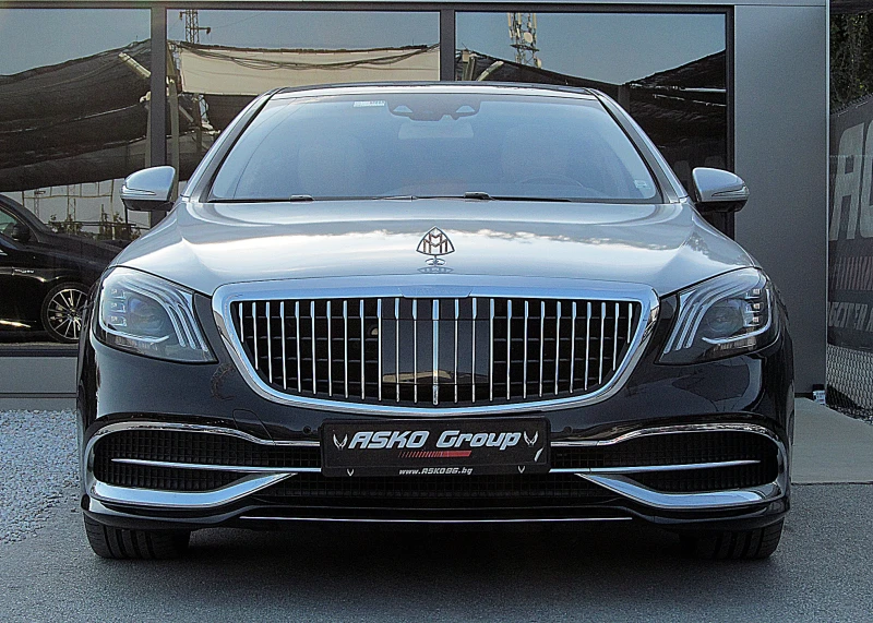 Mercedes-Benz S 500 MAYBACH/LONG/ PANORAMA БИЗНEС КЛАС/СОБСТВЕН ЛИЗИНГ, снимка 2 - Автомобили и джипове - 47362213