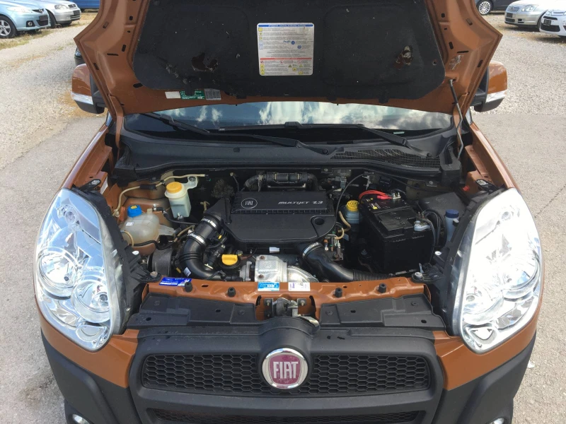 Fiat Doblo 1.3 Mjet 90kc .ХЛАДИЛНО, снимка 16 - Автомобили и джипове - 50623884