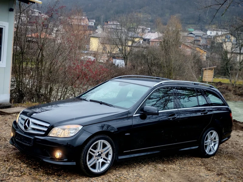 Mercedes-Benz C 220 2.2CDI(170)* ///AMG-LINE* АВТОМАТИК* НОВ ВНОС* , снимка 6 - Автомобили и джипове - 53301537