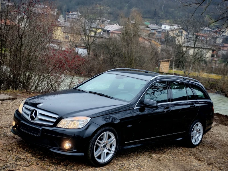 Mercedes-Benz C 220 2.2CDI(170)* ///AMG-LINE* АВТОМАТИК* НОВ ВНОС* , снимка 3 - Автомобили и джипове - 53301537