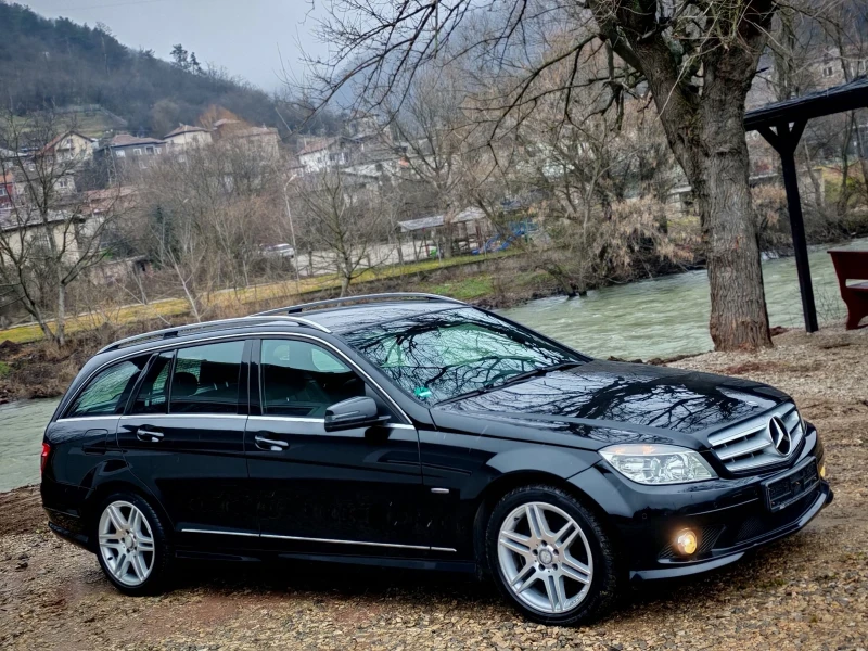 Mercedes-Benz C 220 2.2CDI(170)* ///AMG-LINE* АВТОМАТИК* НОВ ВНОС* , снимка 4 - Автомобили и джипове - 53301537
