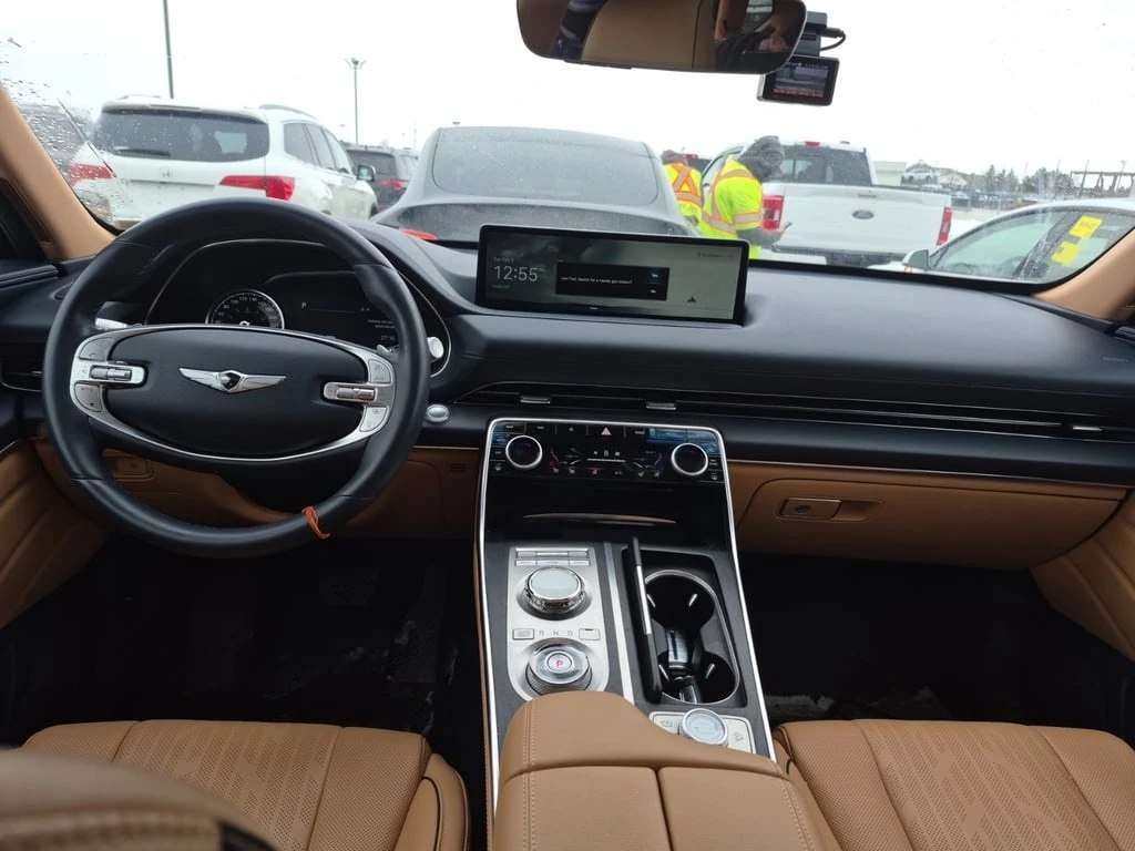 Genesis GV80 * 3.5T ADVANCED * Панорама * CARFAX *  - изображение 5