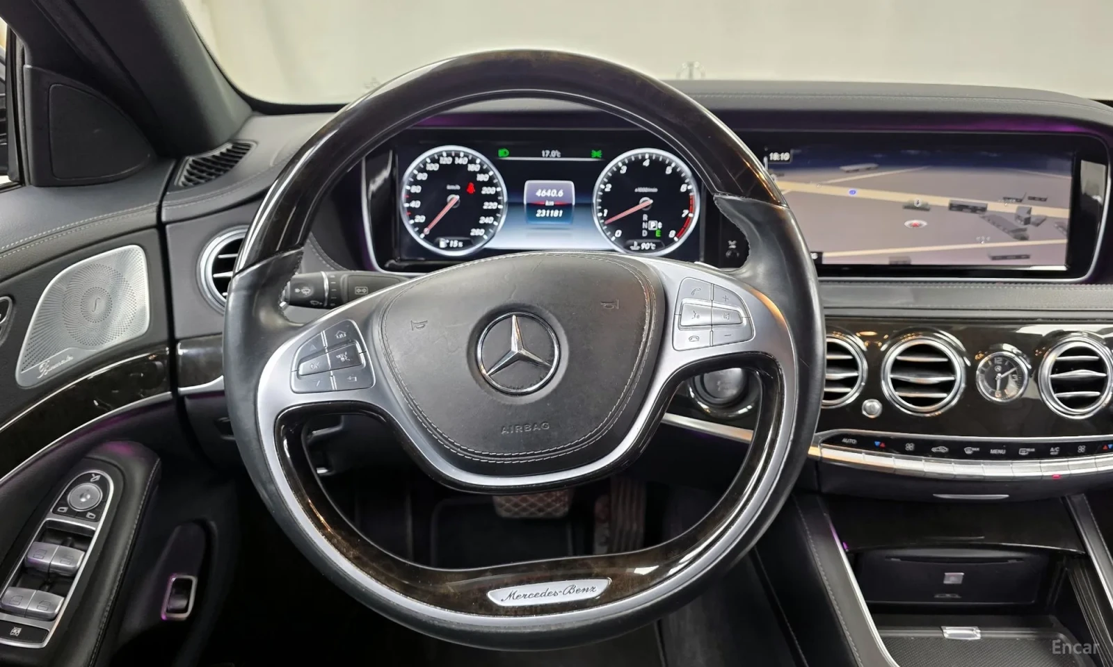 Mercedes-Benz S 500 Maybach Packet\Монитори\360 камери, снимка 13 - Автомобили и джипове - 55622879