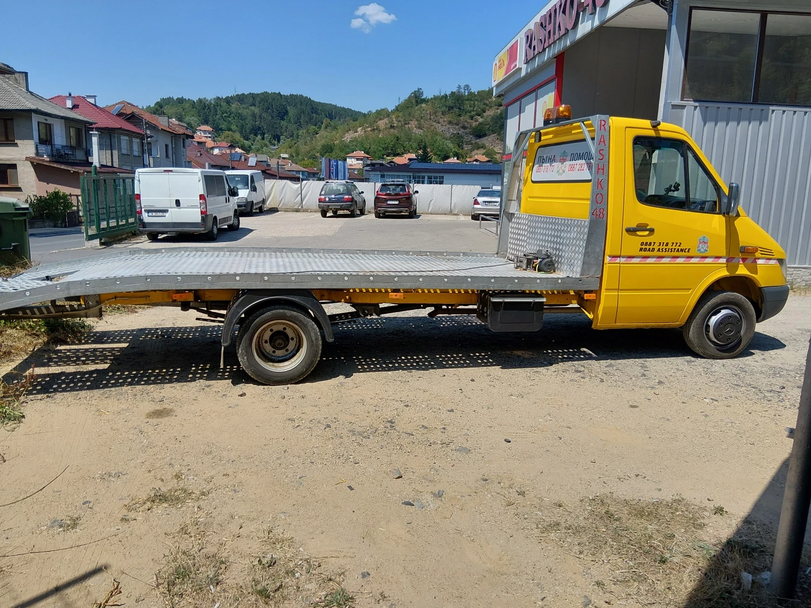 Mercedes-Benz Sprinter 413 Автовоз, снимка 5 - Бусове и автобуси - 55656460