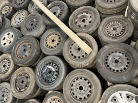 Гуми с джанти 100/100R15, снимка 1