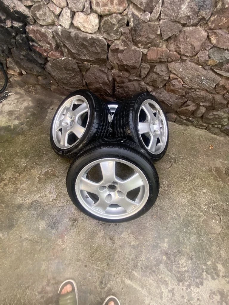 Гуми с джанти Continental 70/45R16, снимка 2 - Гуми и джанти - 53012551