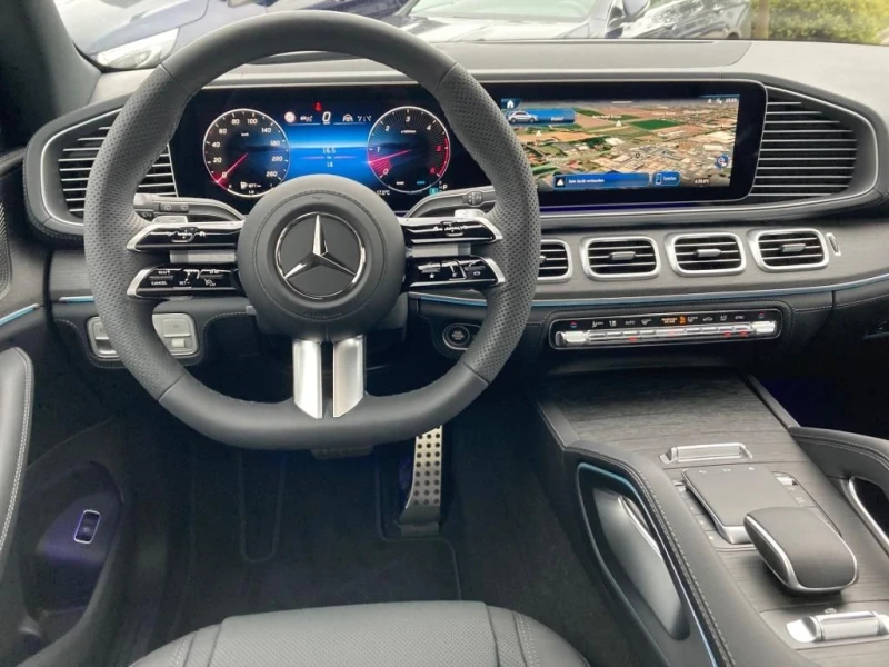 Mercedes-Benz GLE 450 d 4Matic = AMG Line= Night Package Гаранция, снимка 9 - Автомобили и джипове - 47085843