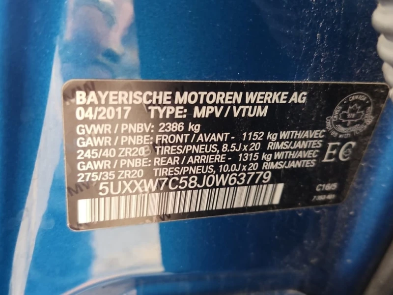 BMW X4 * M40I * CARFAX * БЕЗ ПЪРВОНАЧАЛНА ВНОСКА, снимка 7 - Автомобили и джипове - 53022213