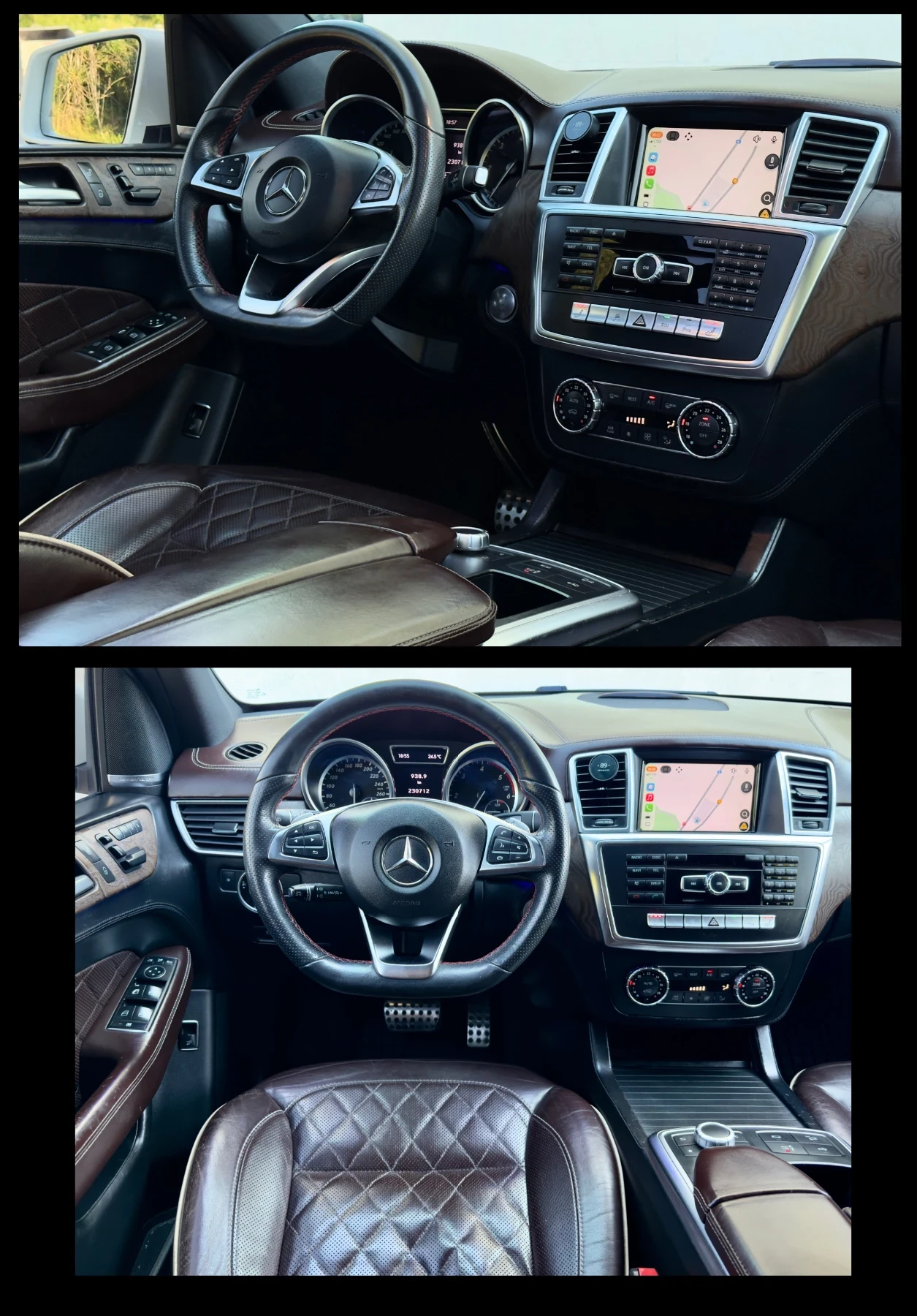 Mercedes-Benz ML 350 CDi AMG Пакет/Designo/Edition1/Harman Kardon, снимка 12 - Автомобили и джипове - 54918672