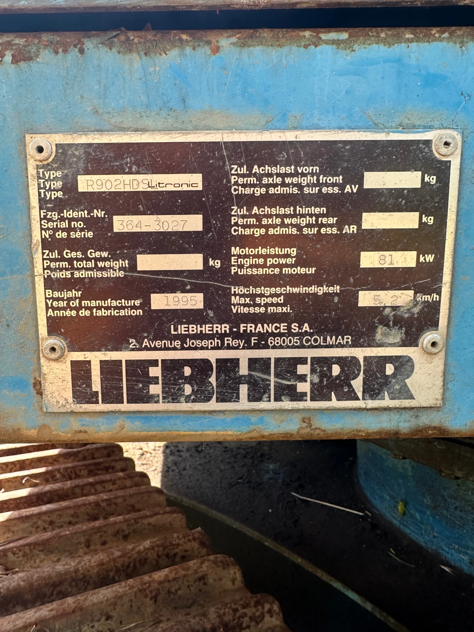 Багер Liebherr 902 - изображение 6