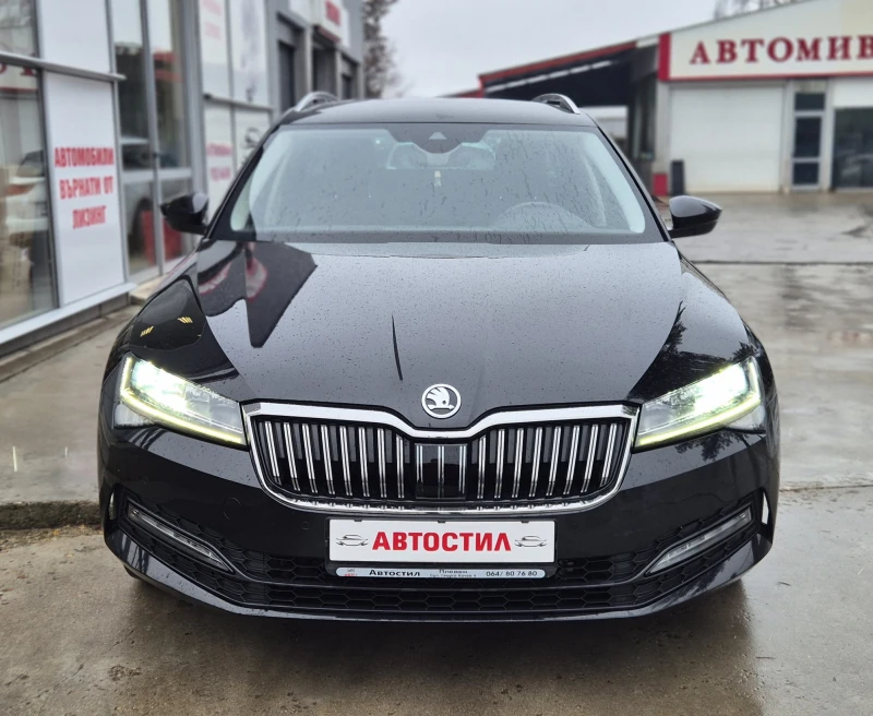 Skoda Superb FACE ; LED ; ДИСТРОНИК ; ОБСЛУЖЕНА, снимка 2 - Автомобили и джипове - 48295935