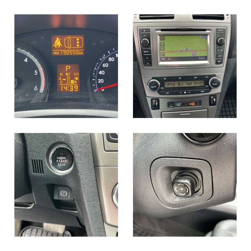 Toyota Avensis 2.2d 150кс FACE FULL ОБСЛУЖЕНА ВНОС ИТАЛИЯ, снимка 9 - Автомобили и джипове - 49895899